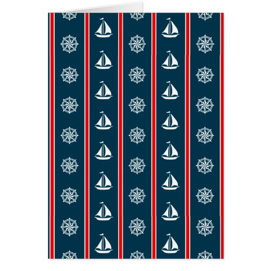 Nautical design cards (Front)