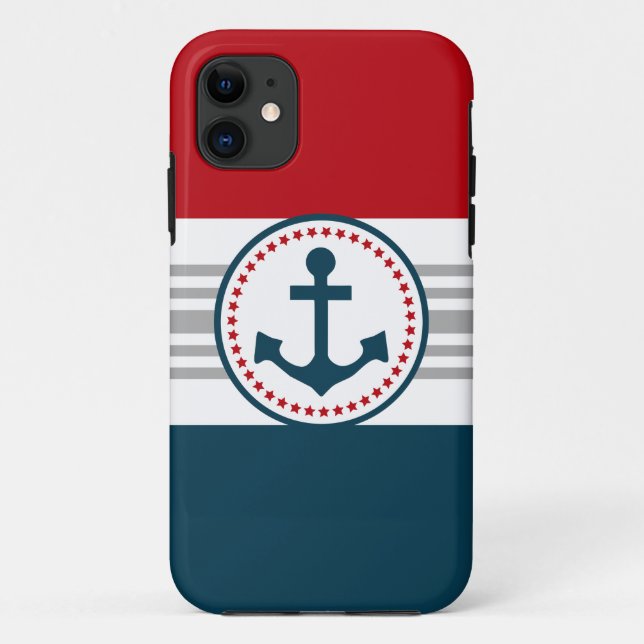 Nautical design Case-Mate iPhone case (Back)