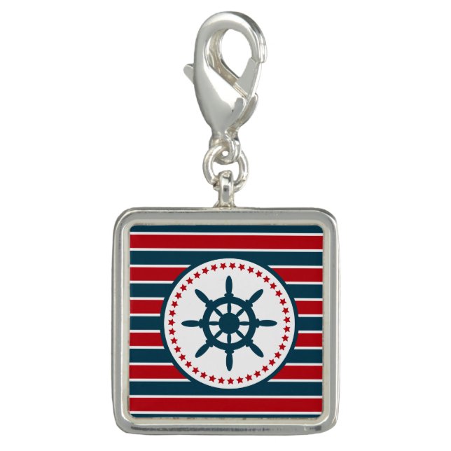 Nautical design charm (Front)