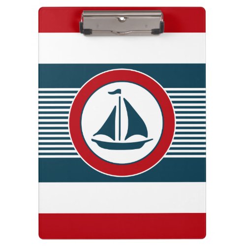 Nautical design clipboard