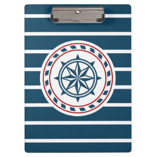 Nautical design clipboard