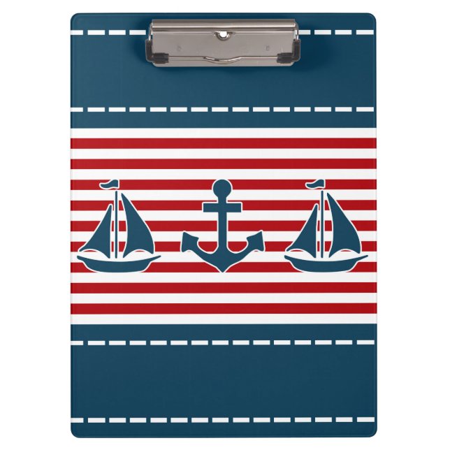 Nautical design clipboard (Front)