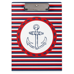 Nautical design clipboard
