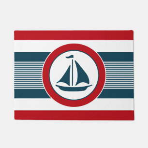Nautical design doormat