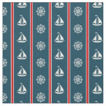 Nautical design fabric
