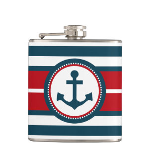 Nautical design flask