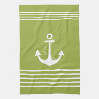 Nautical Kitchen Towels | Zazzle