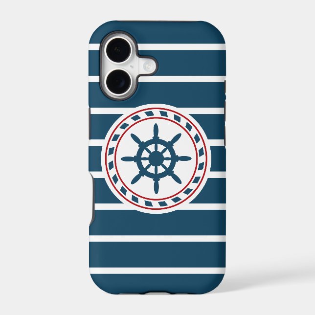 Nautical design iphone case (Back)