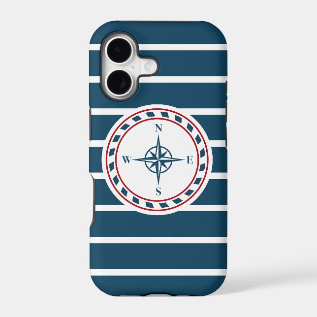 Nautical design iphone case (Back)