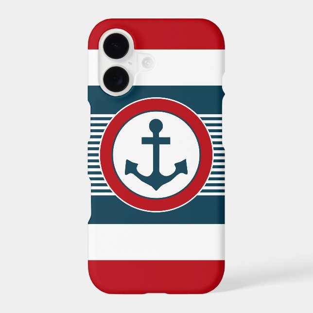 Nautical design iphone case (Back)