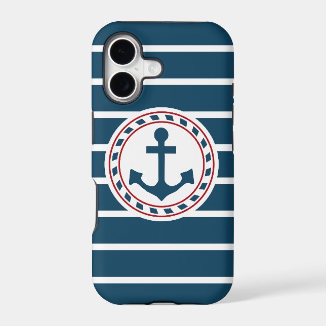 Nautical design iphone case (Back)