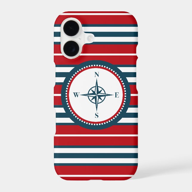 Nautical design iphone case (Back)
