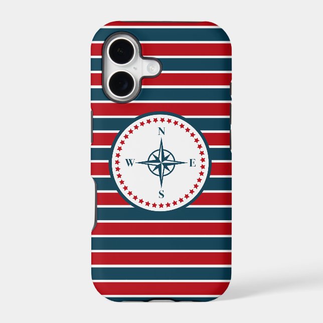Nautical design iphone case (Back)