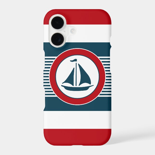 Nautical design iphone case (Back)