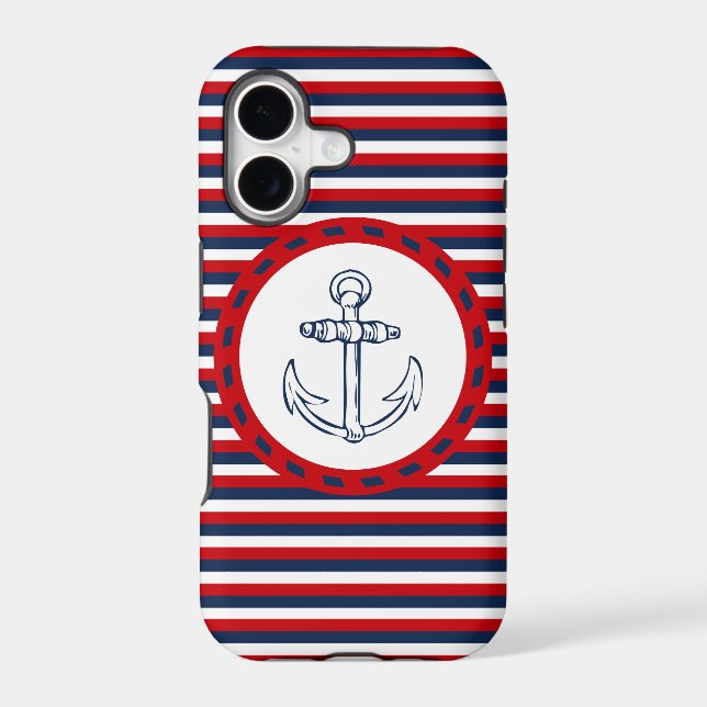Nautical design iphone case (Back)
