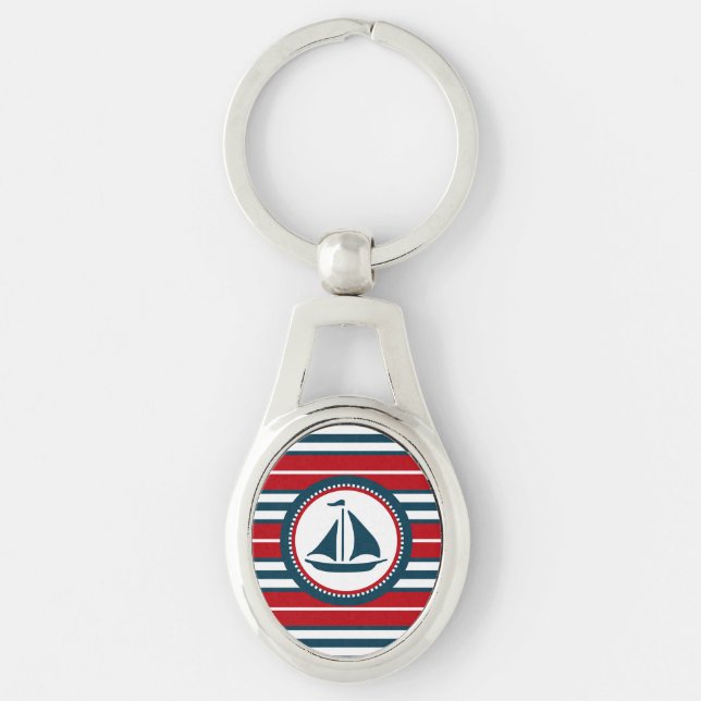 Nautical design keychain (Front)