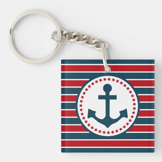 Nautical design keychain (Front)