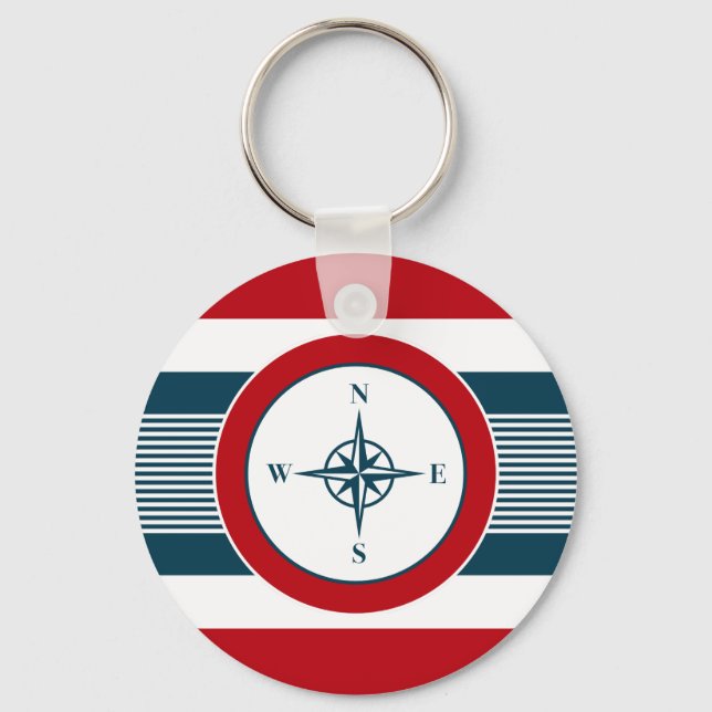 Nautical design keychain (Front)