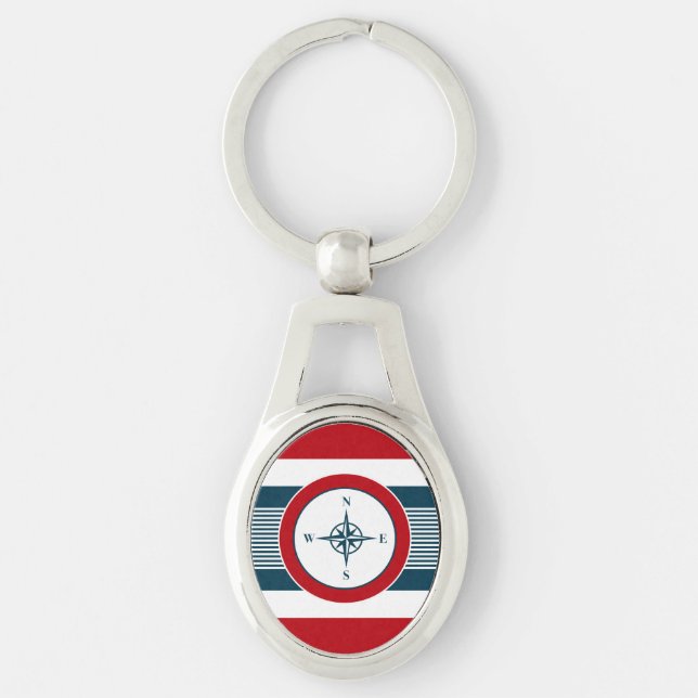 Nautical design keychain (Front)