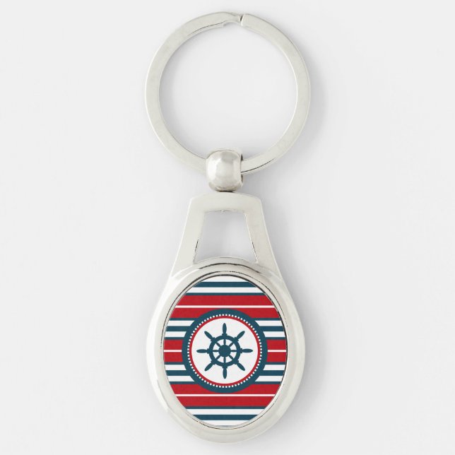 Nautical design keychain (Front)