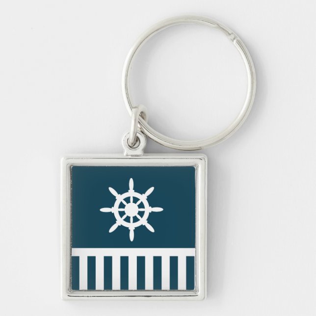 Nautical design keychain (Front)