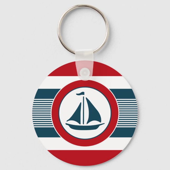 Nautical design keychain (Front)