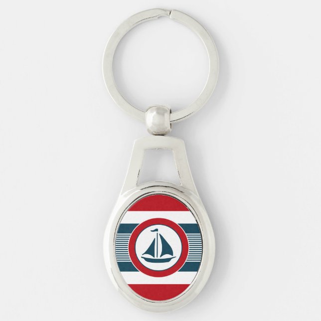 Nautical design keychain (Front)