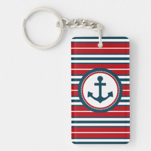 Nautical design keychain