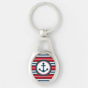 Nautical design keychain