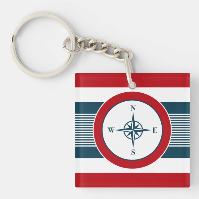 Nautical design keychain (Front)