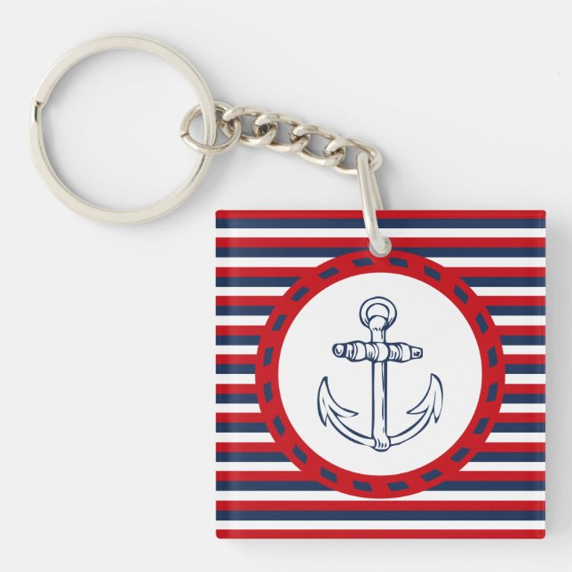 Nautical design keychain (Front)