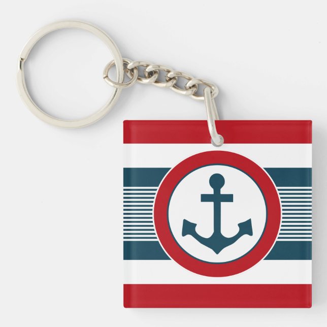 Nautical design keychain (Front)