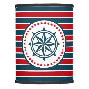 Nautical design lamp shade