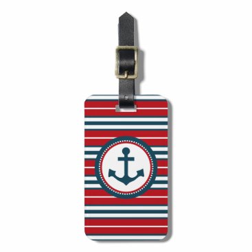 Nautical design luggage tag Nautical design luggage tag