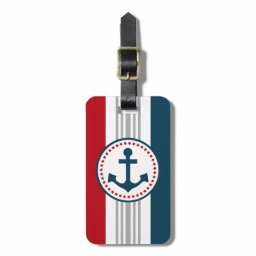 Nautical design luggage tag Nautical design luggage tag