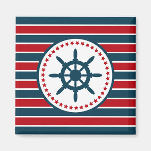 Nautical design magnet