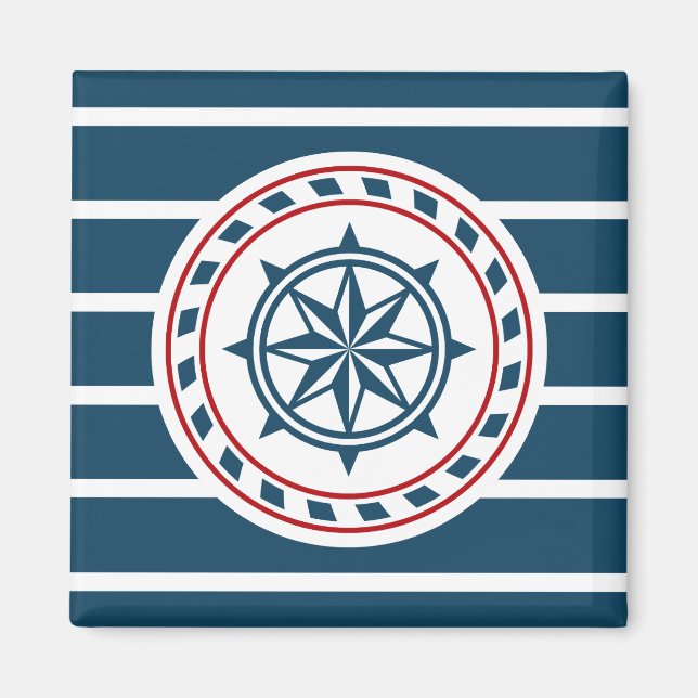 Nautical design magnet (Front)