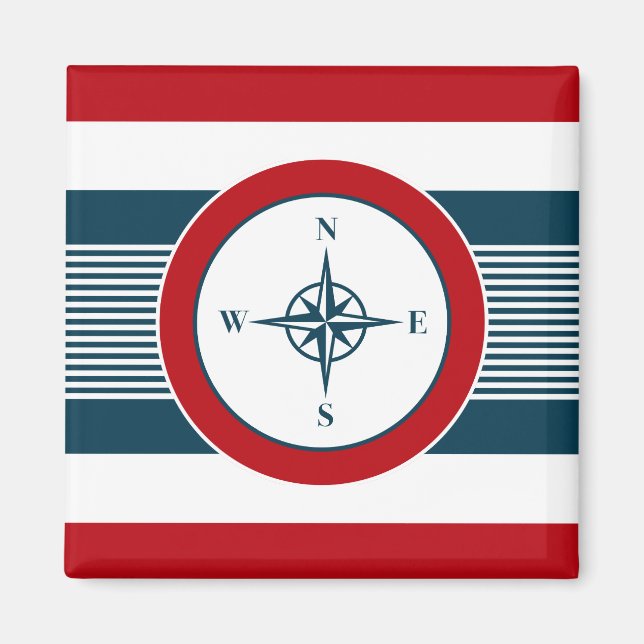 Nautical design magnet (Front)