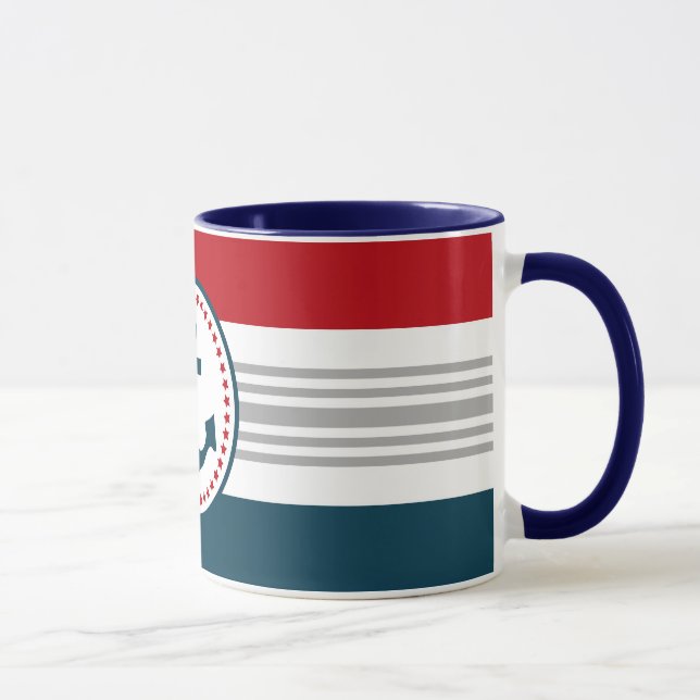 Nautical design mug (Right)