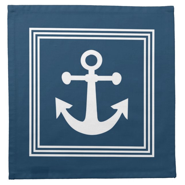 Nautical design napkin (Front)