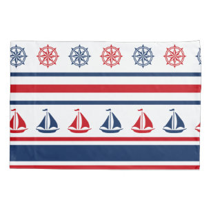 Nautical design pillow case