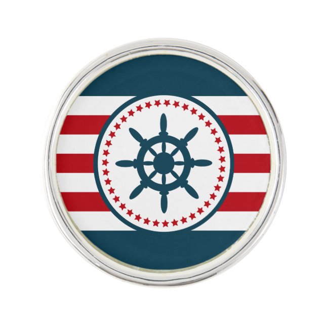 Nautical design pin (Front)