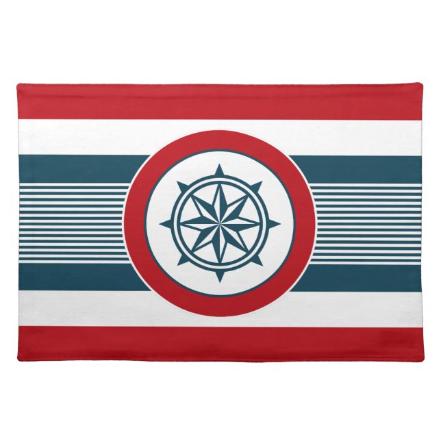 Nautical design placemat (Front)