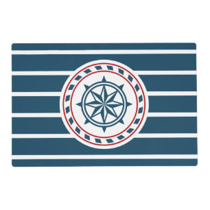 Nautical design placemat