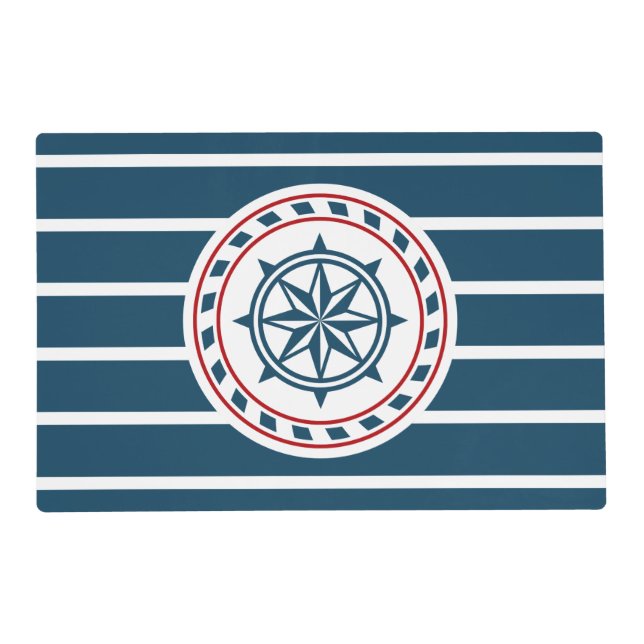 Nautical design placemat (Front)