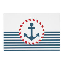 Nautical design placemat