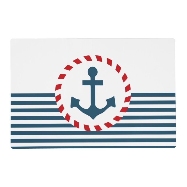 Nautical design placemat (Front)