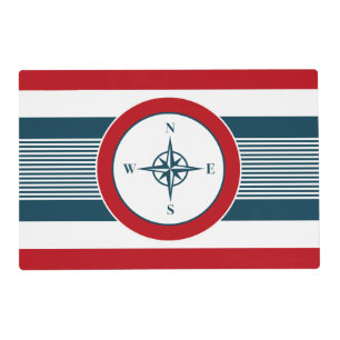 Nautical design placemat