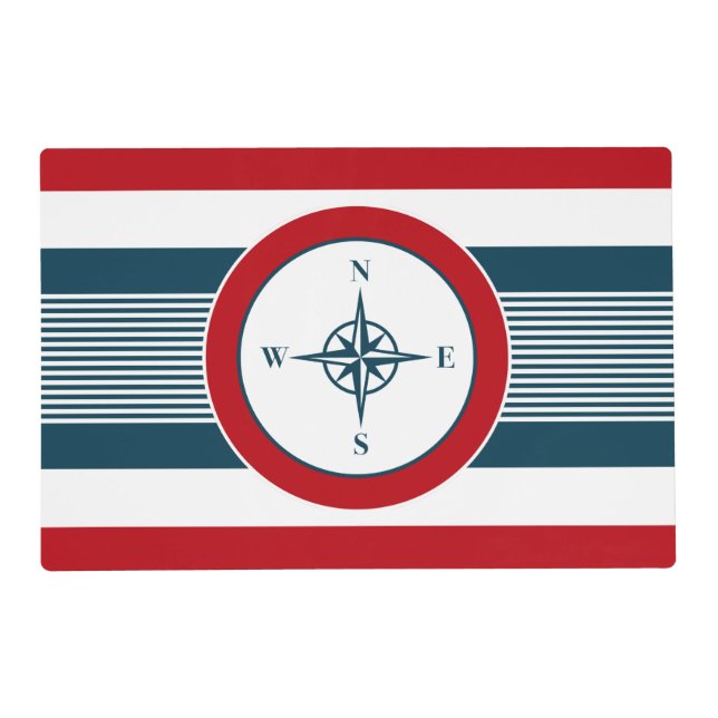 Nautical design placemat (Front)
