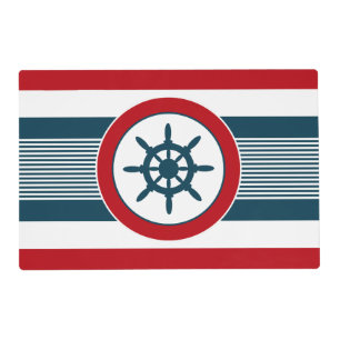 Nautical design placemat